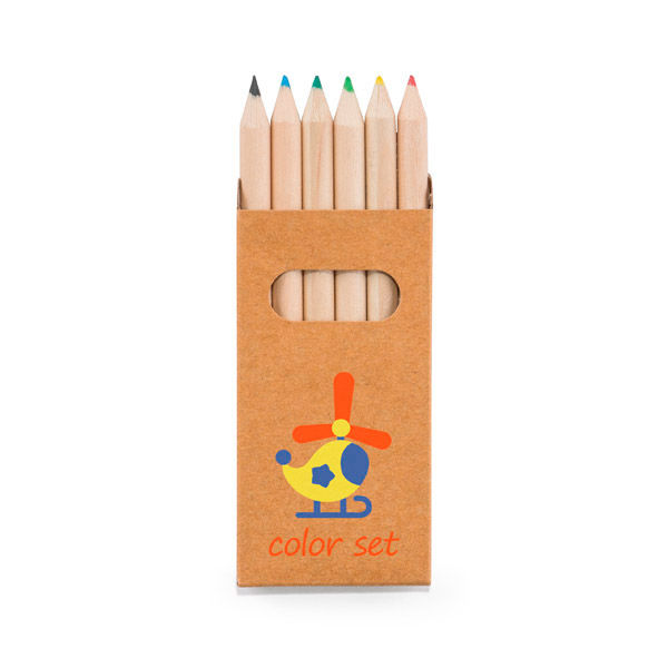 Nebraska | Set Crayons de Couleurs Publicitaire