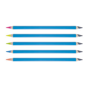 Bi-Coul P Pantone Fluo/G 17,6 m | Crayon Couleur Publicitaire 2