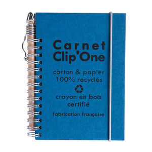 Carnet A6 Avec Crayon Clip One | Kit d'Écriture 22