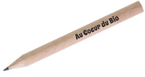 Ecoplus Rond Sans Vernis 8,7 cm | Crayon Publicitaire 2