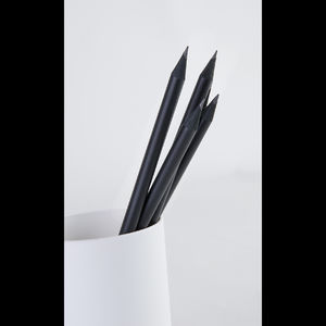 Luxury Black Rond 17,6 cm | Crayon Publicitaire