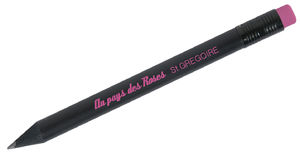 Luxury Black Rond 8,7 cm | Crayon Publicitaire 12