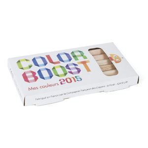 Etui 6 Crayons Couleurs Eco 8,7 cm | Crayon Couleur Publicitaire 10