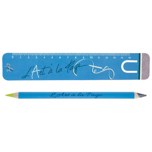 Kit Bureau Bi-Coul Fluo-Graphite Pantone | Crayon Couleur Publicitaire 10