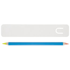 Kit Bureau Bi-Coul Fluo Pantone | Crayon Couleur Publicitaire 1