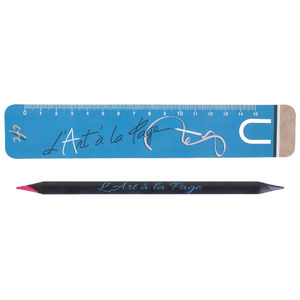 Kit Bureaueau Bicoul Fluo-Graphite | Crayon Couleur Publicitaire 4