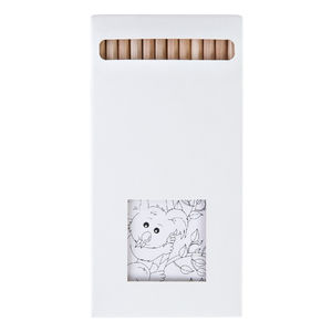 Kit Coloriage 12 Crayons | Kit d'Écriture 9