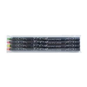 Sachet 4 Surligneurs Black 17,6 cm | Set d'Écriture 6