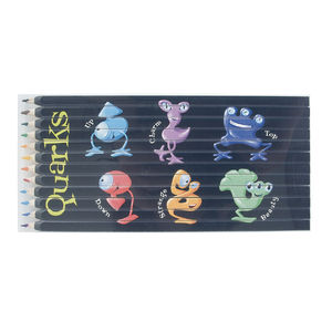 Set Quadri 12 Couleurs 17,6 cm | Crayon Couleur Publicitaire 7