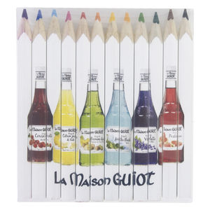 Set Quadri 12 Couleurs 8,7 cm | Crayon Couleur Publicitaire 9