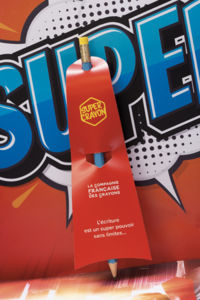 Super Crayon-Supman | Crayon Publicitaire