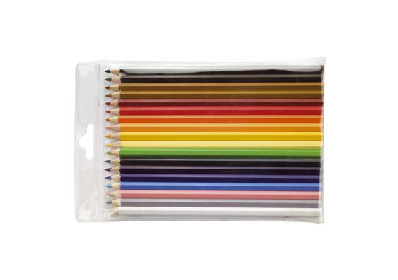 Crayons de couleur publicitaires, Boîte ou étui de crayon de couleur  personnalisé