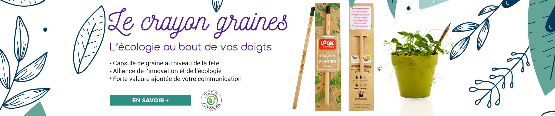 Crayon Publicitaire Graine